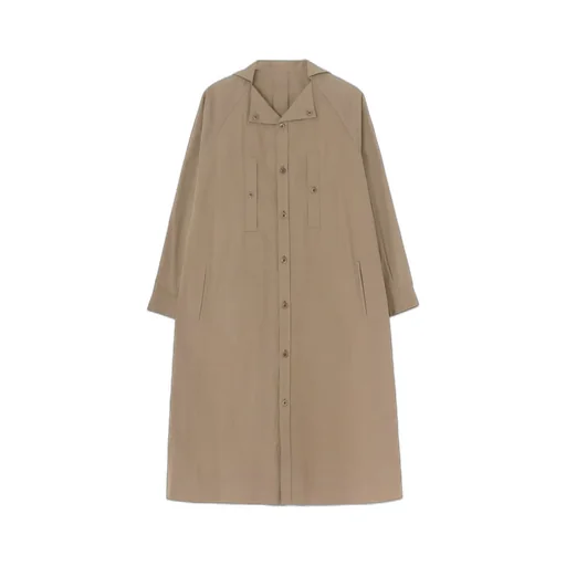Light Twill Cotton Long Sleeve Dress