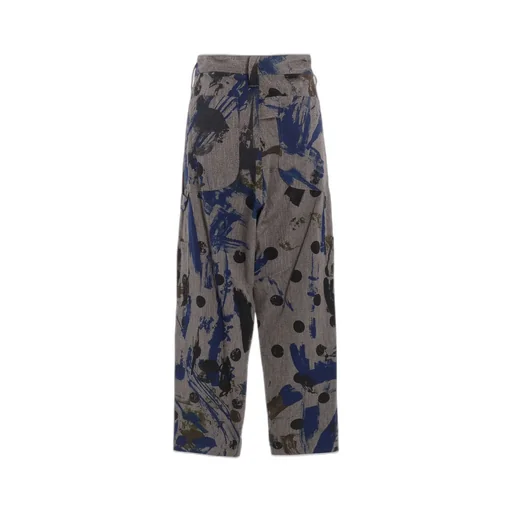 Heather Polka Dot Work Pants