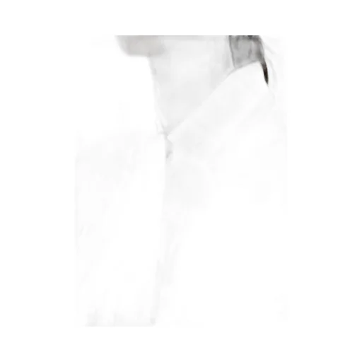 Typewriter Stripe Bow Collar Blouse