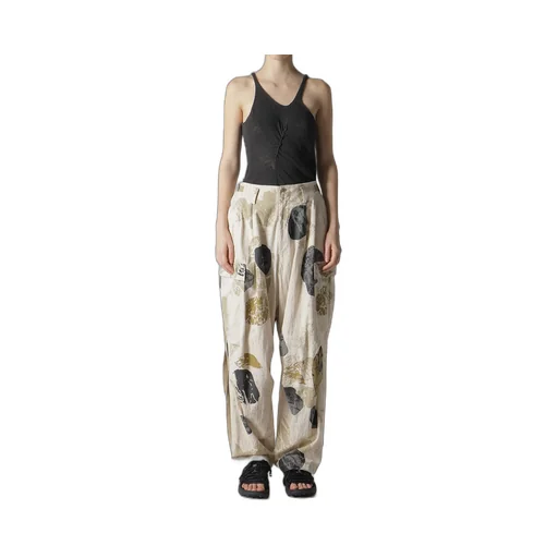 C/L Poplin Stone Design Cargo Pants