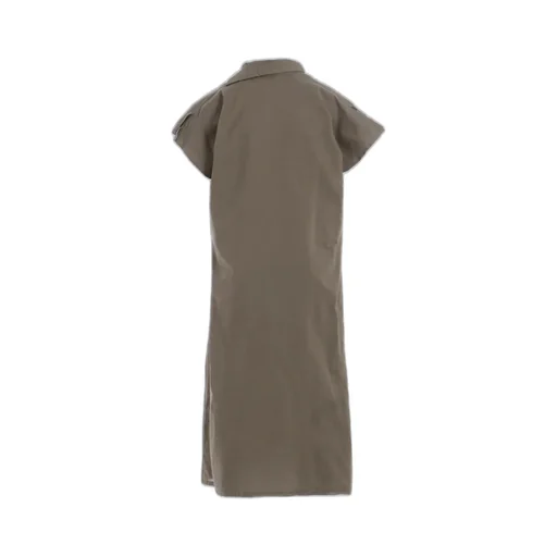 Cotton Lawn Garment Dye French Sleeve Dress