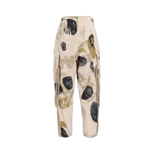 C/L Poplin Stone Design Cargo Pants