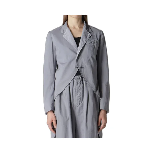 Cotton Lawn Garment Dye Swllowtail Jacket