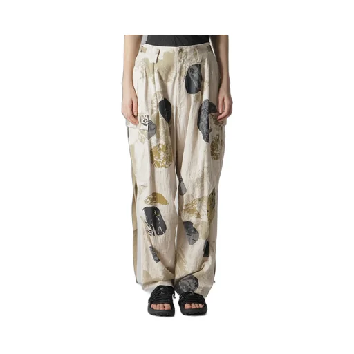 C/L Poplin Stone Design Cargo Pants