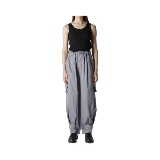 Cotton Lawn Garment Dye Khem Cuffs Cargo Pants