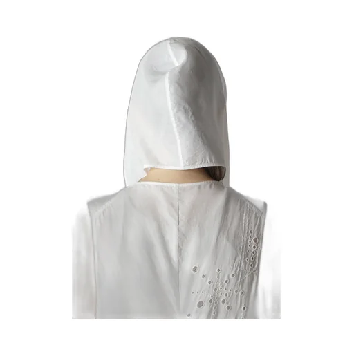 Cupro/Dungaree Baller Lace Hoodie Vest