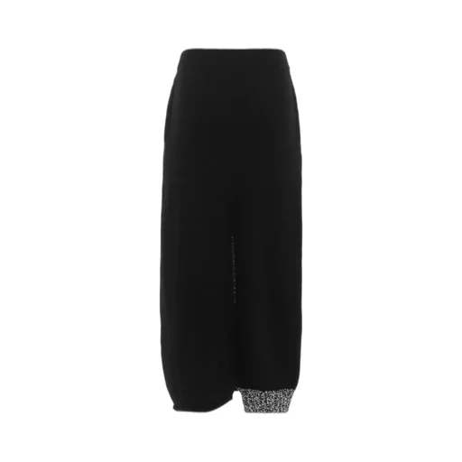 Shetland Flare Knit Skirt