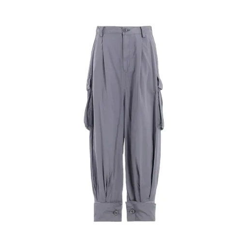 Cotton Lawn Garment Dye Khem Cuffs Cargo Pants