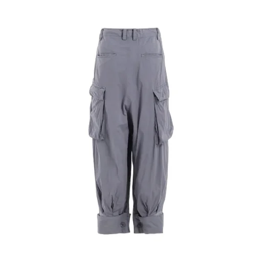 Cotton Lawn Garment Dye Khem Cuffs Cargo Pants