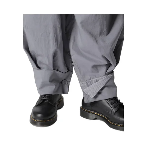 Cotton Lawn Garment Dye Khem Cuffs Cargo Pants