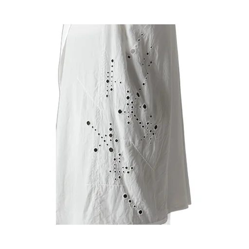 Cupro/Dungaree Baller Lace Hoodie Vest
