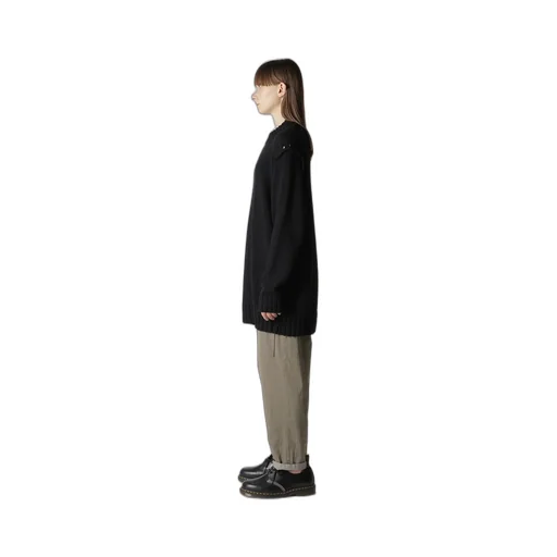 Broad Stitch Jersey Linking Pullover