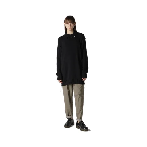 Broad Stitch Jersey Linking Pullover
