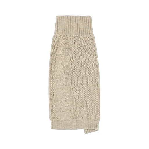 3G Tuck Robe Pattern Back Slit Skirt