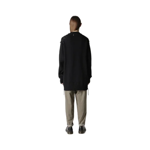 Broad Stitch Jersey Linking Pullover
