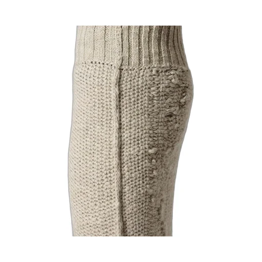 3G Tuck Robe Pattern Back Slit Skirt