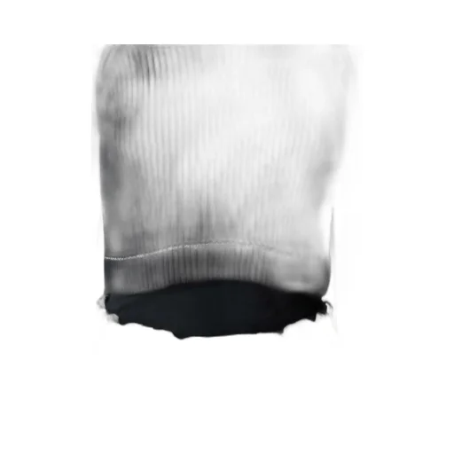 Rib Stitch Twisted Long Sleeve Rib Cropped Pullover