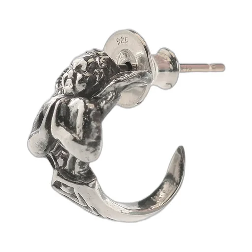 Silver 950 Angel Dagger Pierce