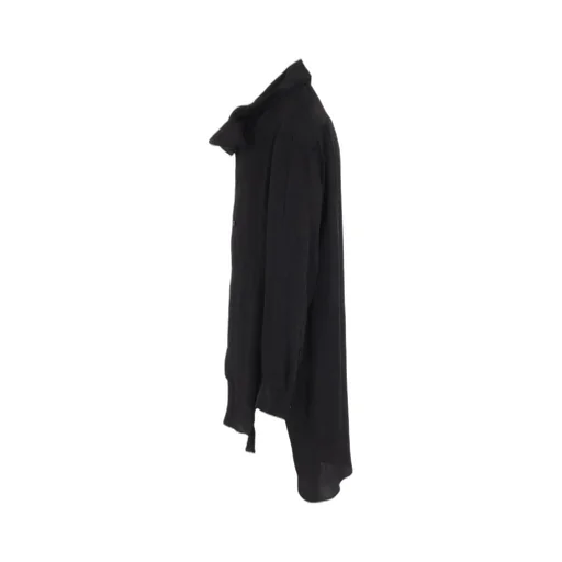 Triacetate Gathered Layered Shirt