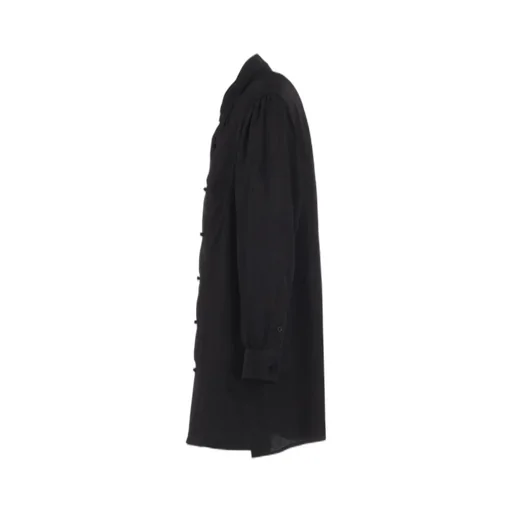 Triacetate Double Collar Big Shirt