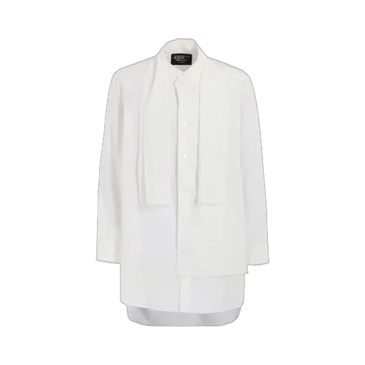 Ta/Pe Crepe De Chine Gathered Layered Shirt
