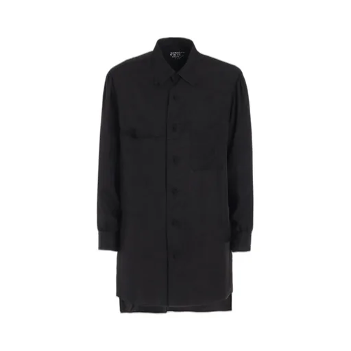 Triacetate Double Collar Big Shirt