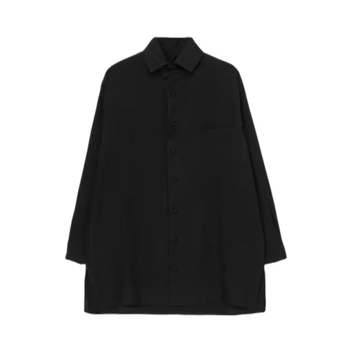 Cellulose Lawn Knot Buttons Shirt