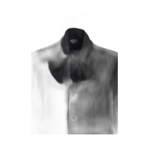 Triacetate Gathered Layered Shirt