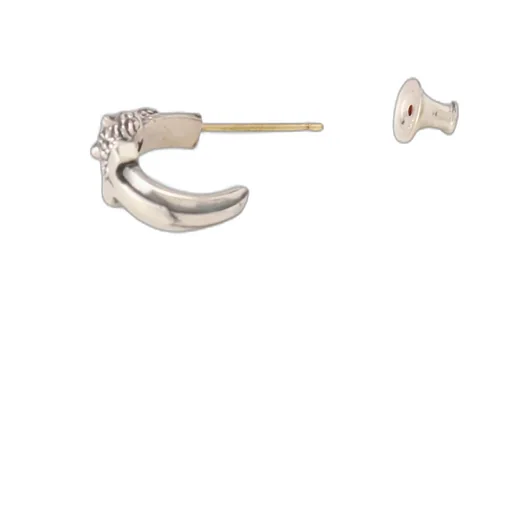 Silver 950 Wolf Dagger Pierce