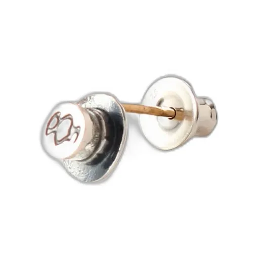 Silver 950 Silk Hat Pierce
