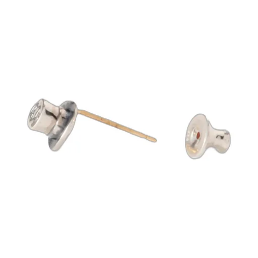 Silver 950 Silk Hat Pierce