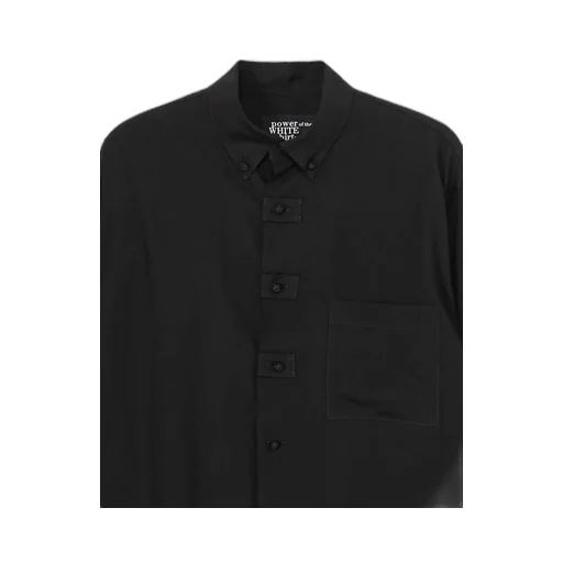 Cellulose Lawn Knot Buttons B.D Shirt