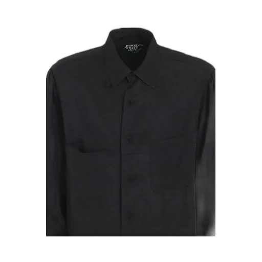 Triacetate Double Collar Big Shirt