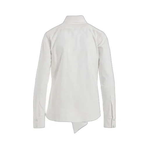 Cotton Twill Drape Blouse
