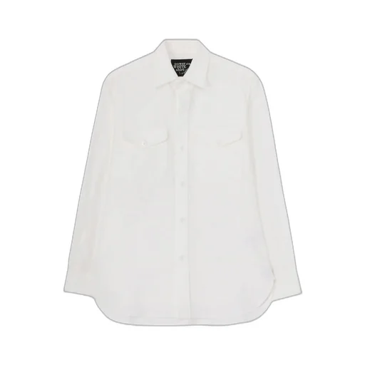 Cotton Twill Double Pockets Shirt