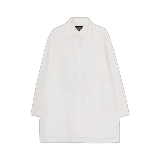 Cotton Twill Detachable Collar Shirt