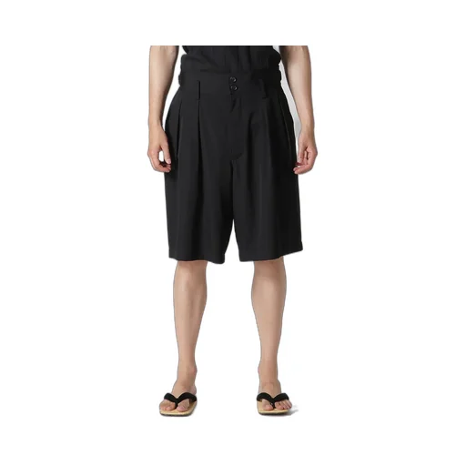 Wool Gabardine Short Pants