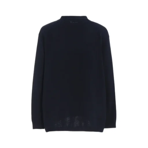 Y's For Men Logo V-Neck Cardigan