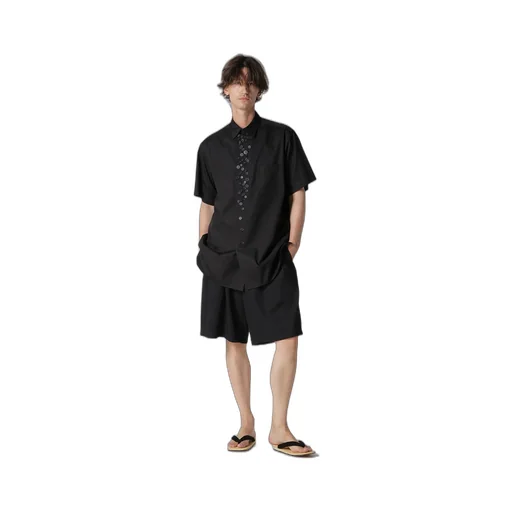 Wool Gabardine Short Pants
