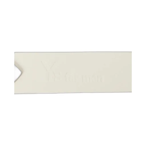 Chromexcel Leather Plain White Belt