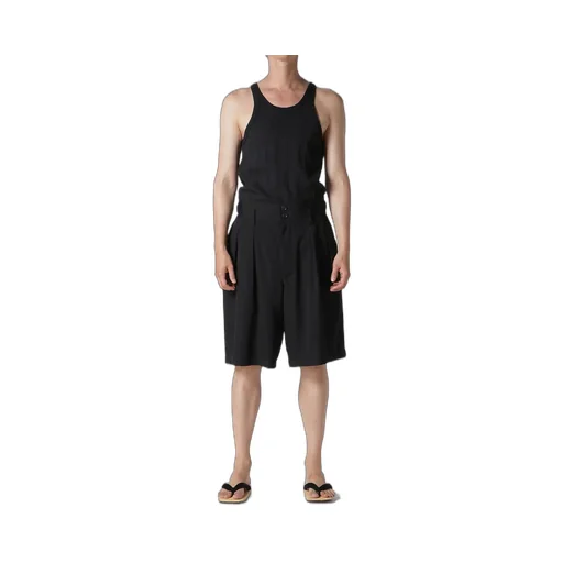 Wool Gabardine Short Pants