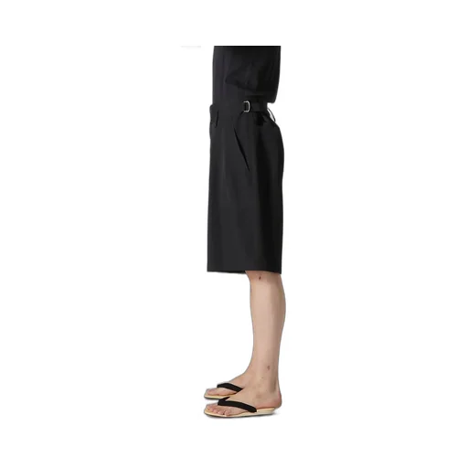 Wool Gabardine Short Pants