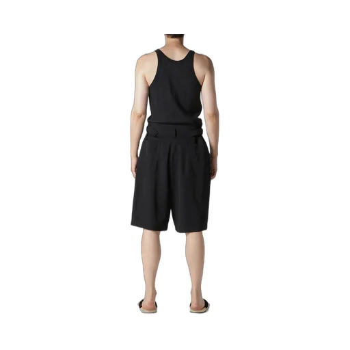 Wool Gabardine Short Pants