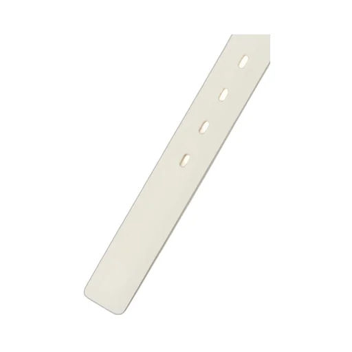 Chromexcel Leather Plain White Belt
