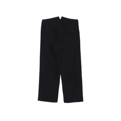 Wool Gabardine Coin Pocket Tuck Pants