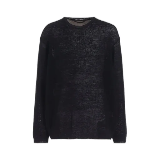 Y's For Men Big Logo Round Neck Pullover