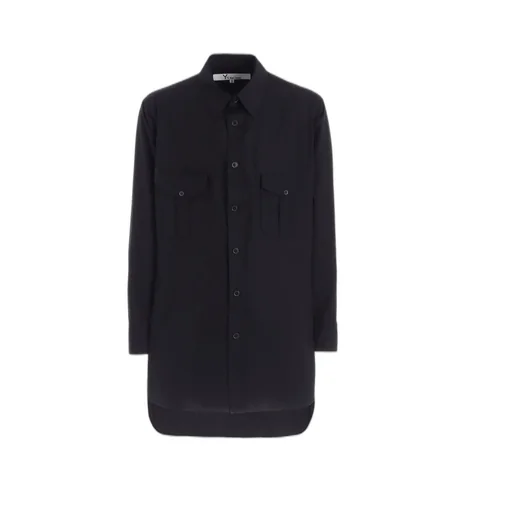 100/2 Broad Shirt With Double Chest Patch Pockets