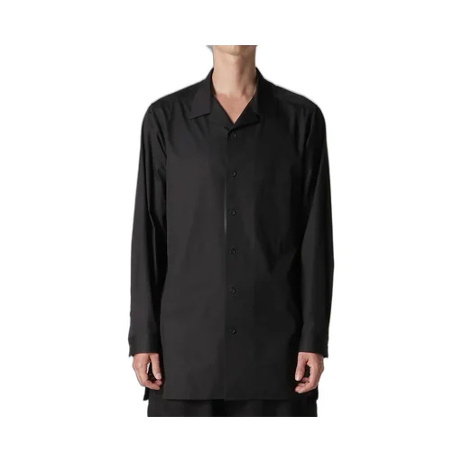 100/2 Broad Open Collar Shirt With Left Chest Pocket