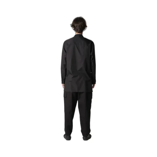 100/2 Broad Open Collar Shirt With Left Chest Pocket