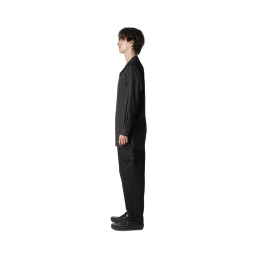 100/2 Broad Open Collar Shirt With Left Chest Pocket